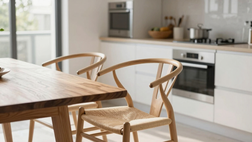 best wishbone dining chairs set