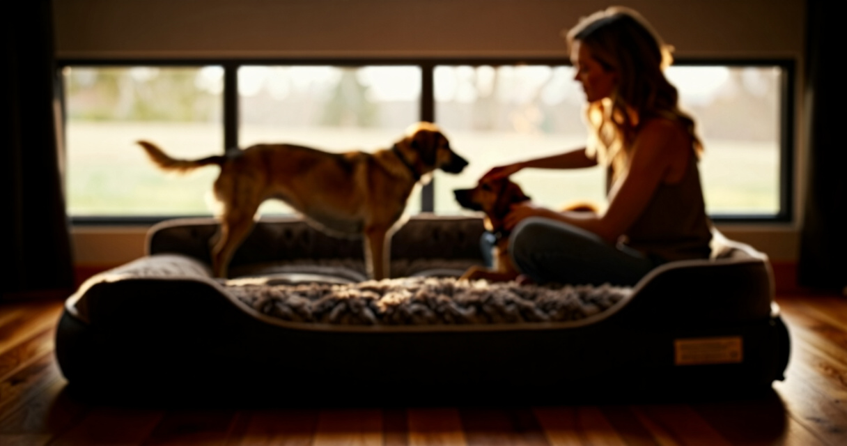orthopedic dog bed large