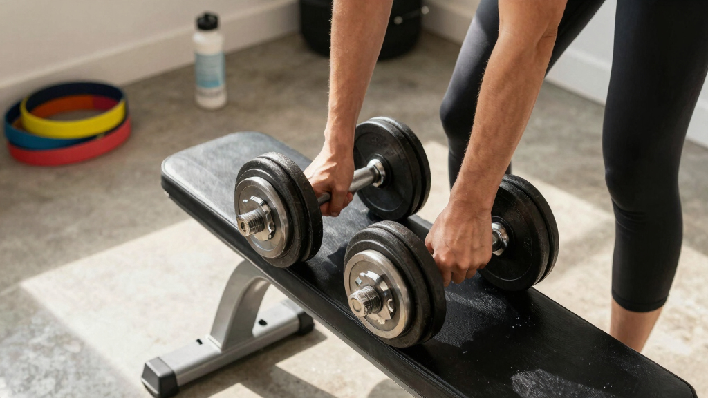 best adjustable dumbbells for cyclists