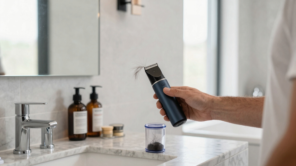 best beard trimmer with vacuum system