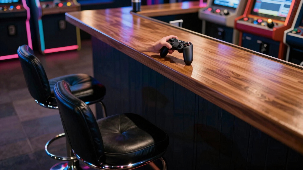 best premium bar stools for arcade rooms