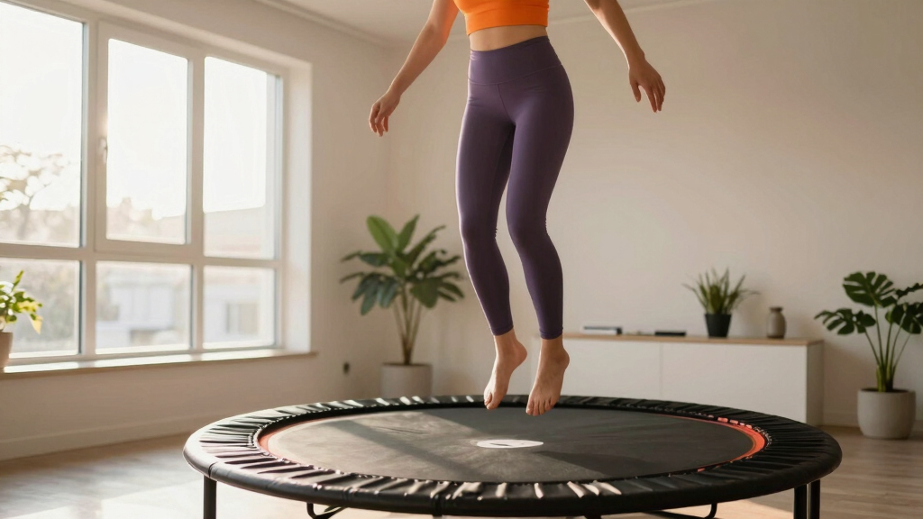 best fitness trampoline rebounder premium