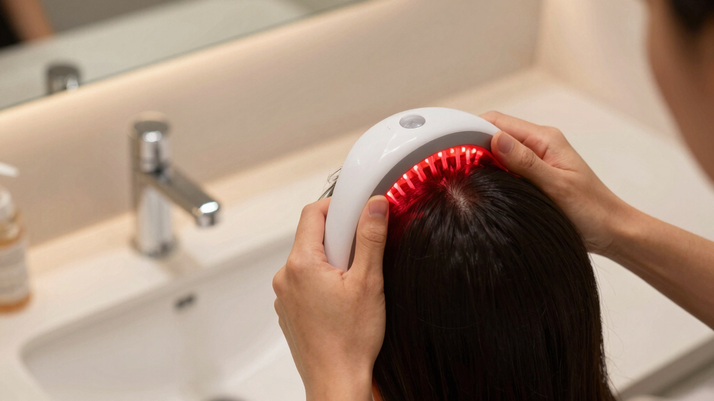 best scalp massager with red light