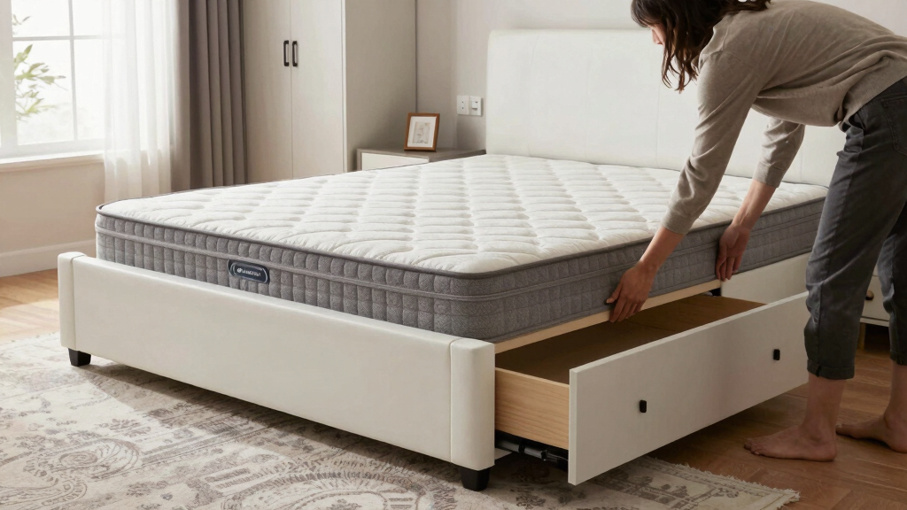 best queen storage beds for small bedrooms
