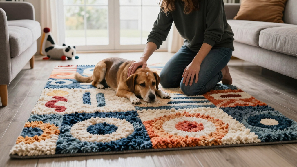 best pet friendly washable area rugs