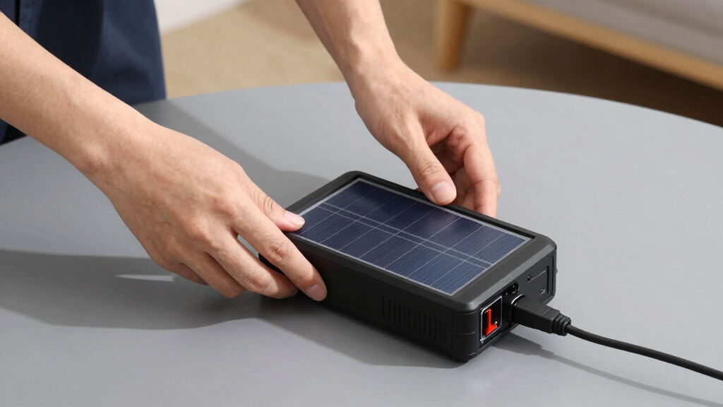 best battery backup system with solar charging