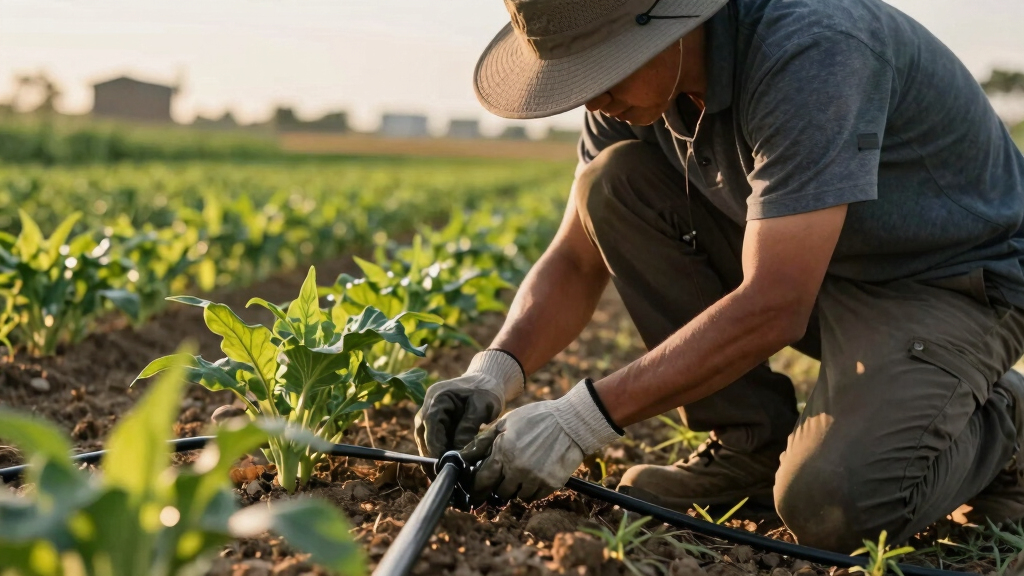 best drip tape kit for row crops