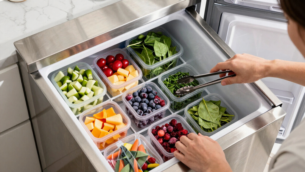 best upright freezer for smoothie ingredients