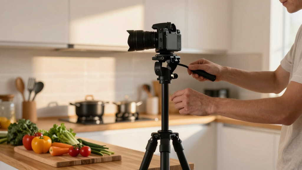 best tripod for overhead recipe videos