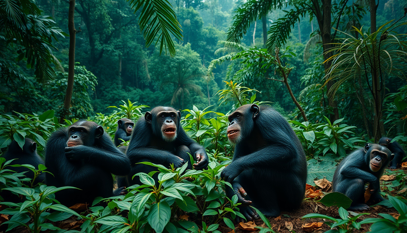 Uncovering the Kibale Chimpanzee Civil War: Behavior Research Insights