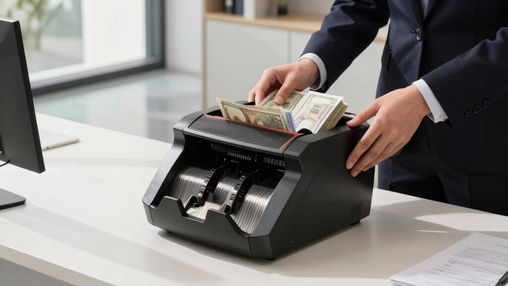 Bank grade money counter for offices