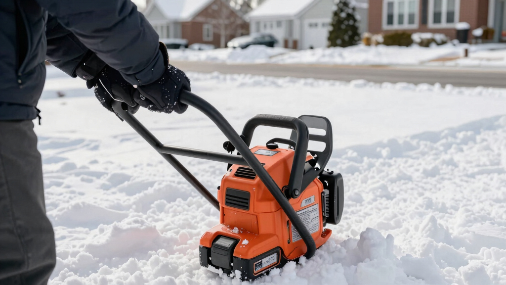 best snow blower cordless battery