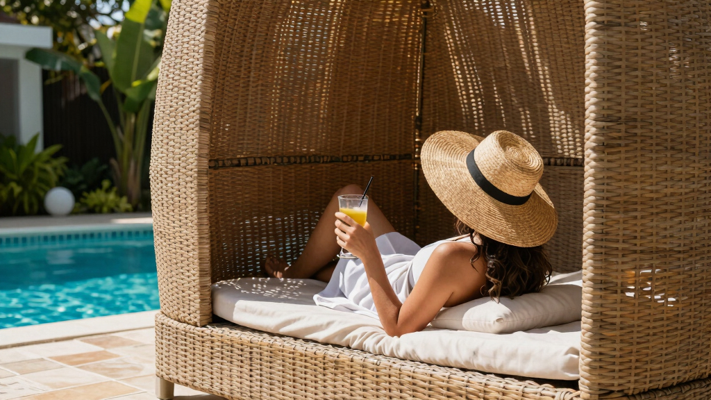 best outdoor cabana for pool