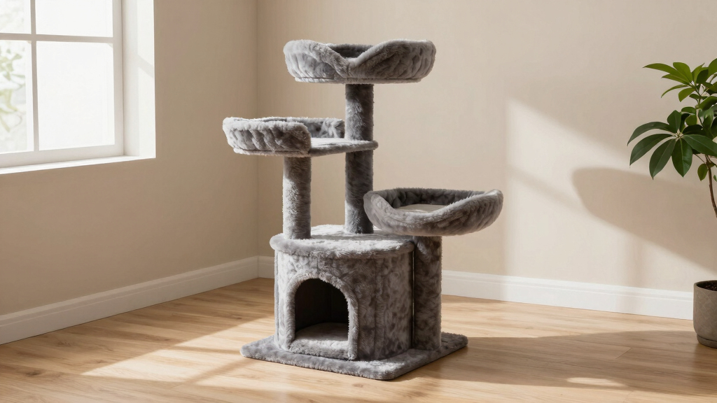 best cat tree for a calm apartment after divorce