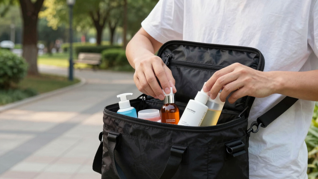 best portable cooler bag for skincare travel