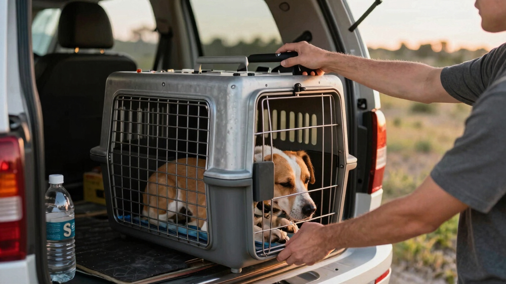 best pet travel crates for RV living