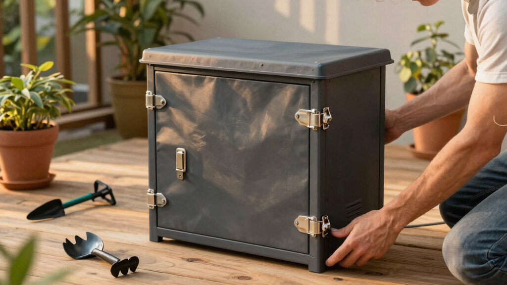 best outdoor cabinet storage waterproof