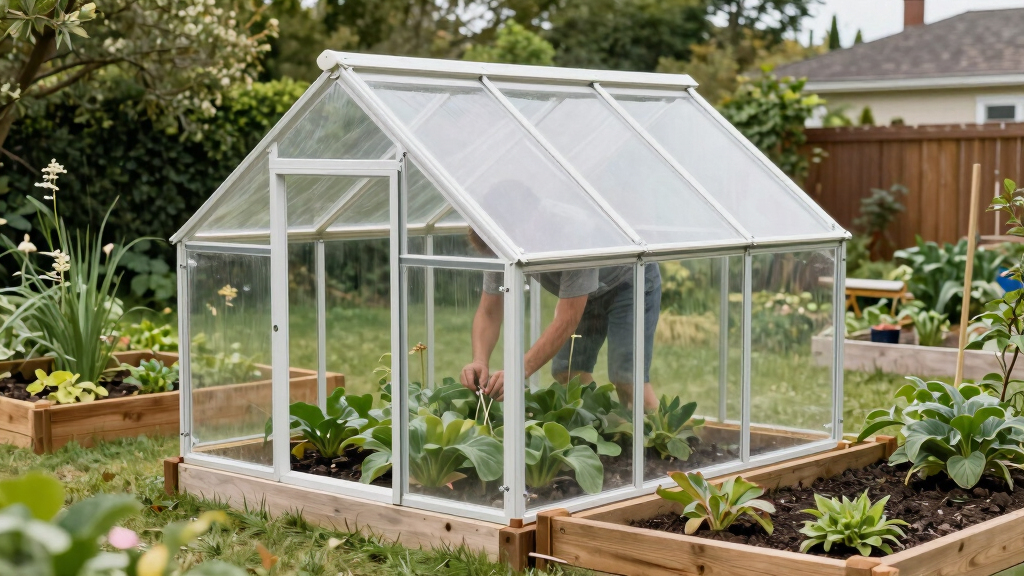 best greenhouse kit for raised beds
