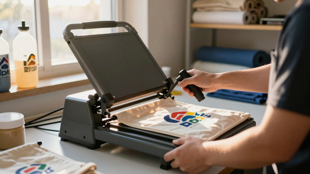 best heat press for branded bottle bags