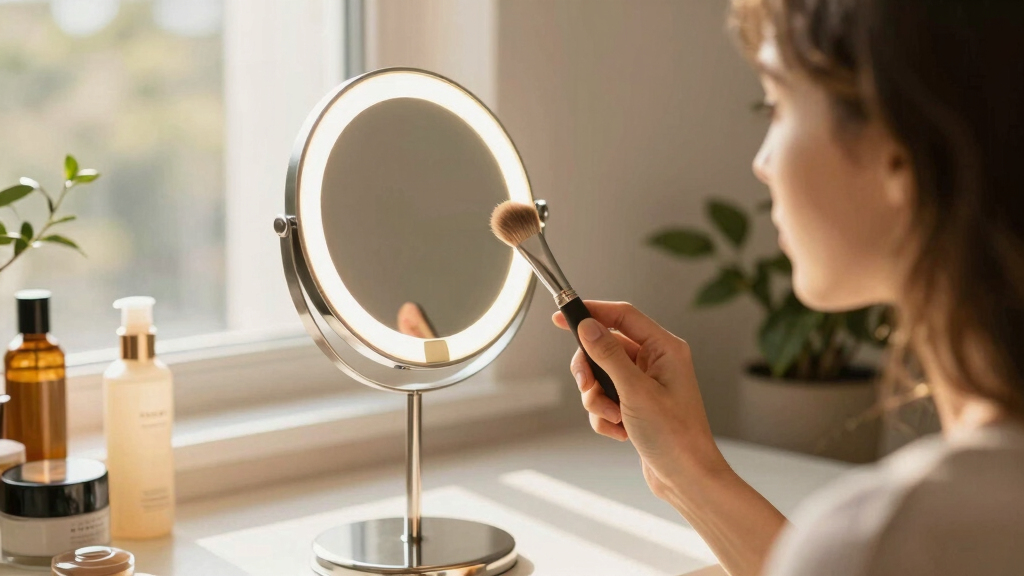 best magnifying lighted makeup mirrors