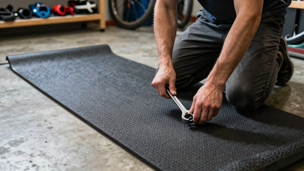 best bike work mats for garages