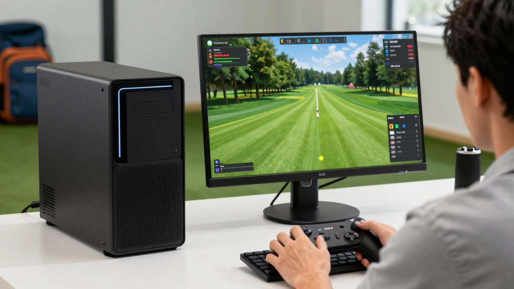best desktop PC for golf simulator software