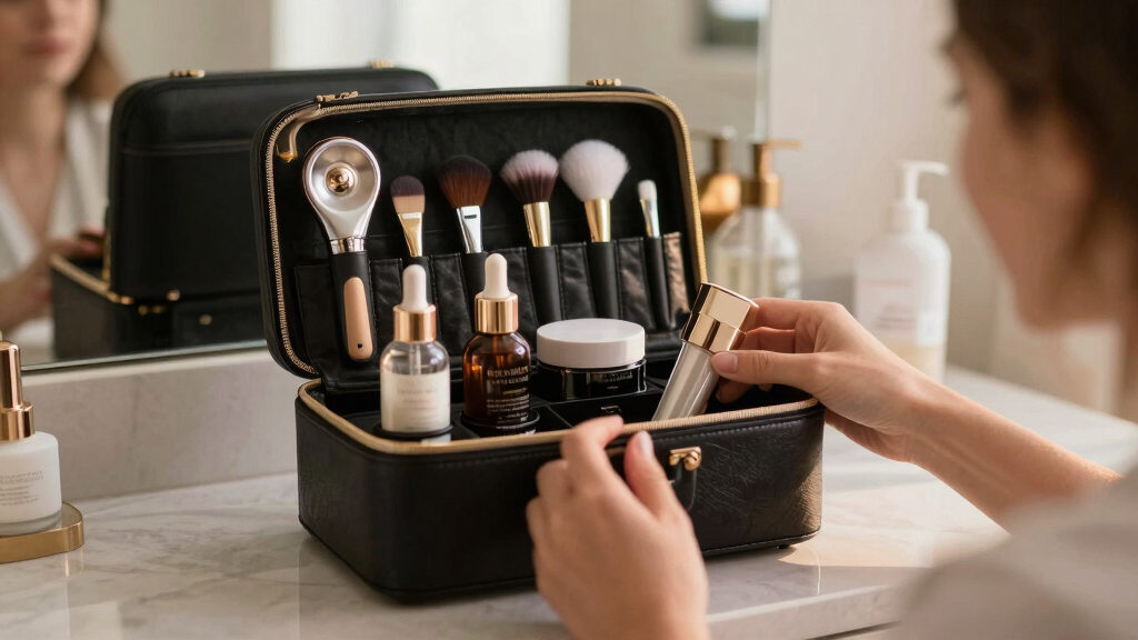 best beauty device organizer case premium