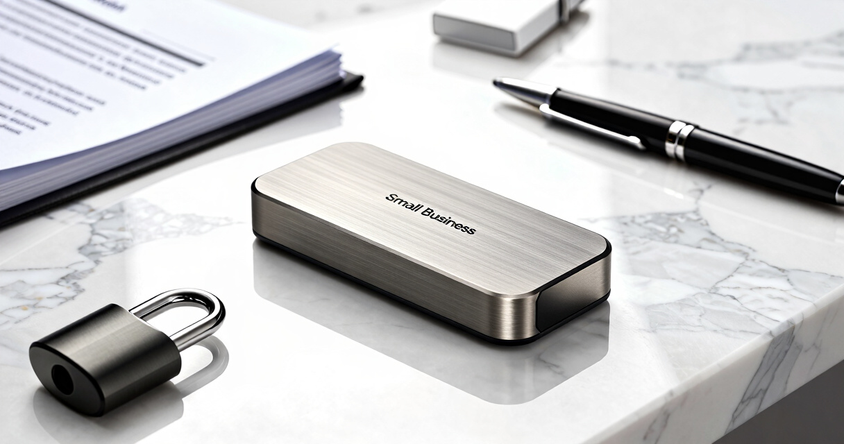 best encrypted drive for small business compliance records
