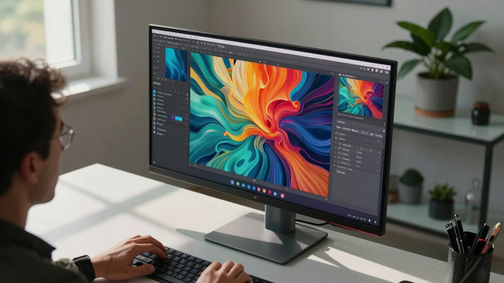 best OLED monitor for creators