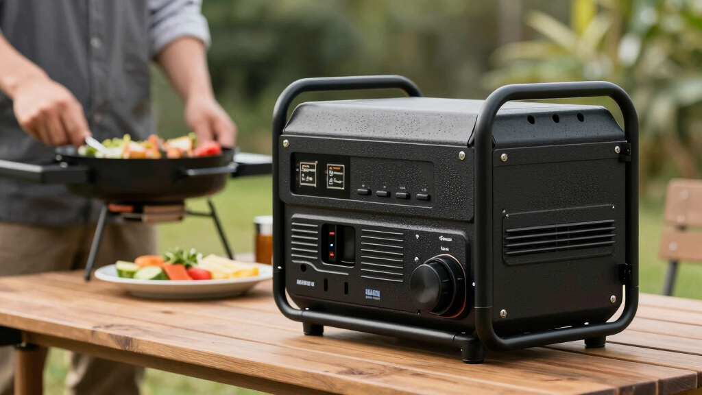 best premium portable generator for outdoor cooking