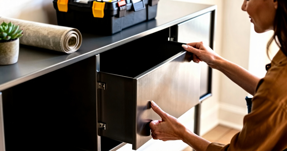 best metal storage cabinet for garage