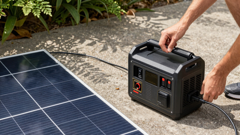 best solar generator for e bike charging