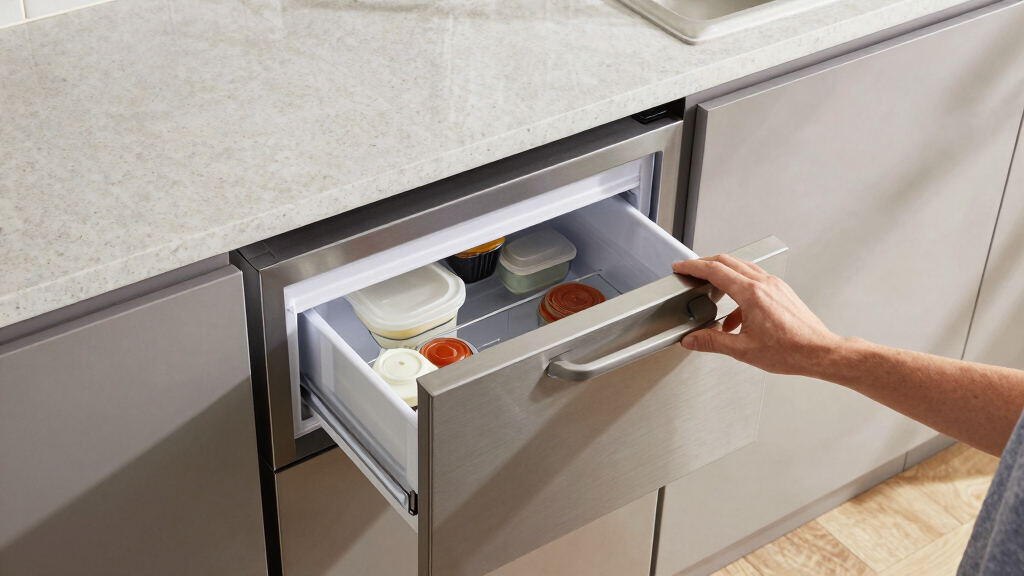 best smart counter-depth french door fridge with flex drawer