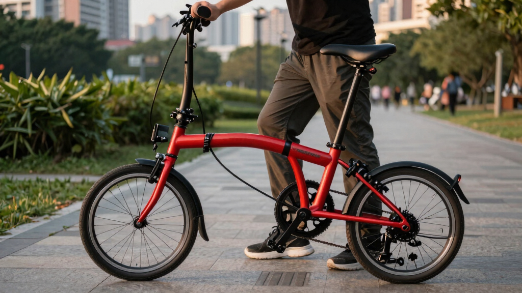 best compact folding electric bike for small storage