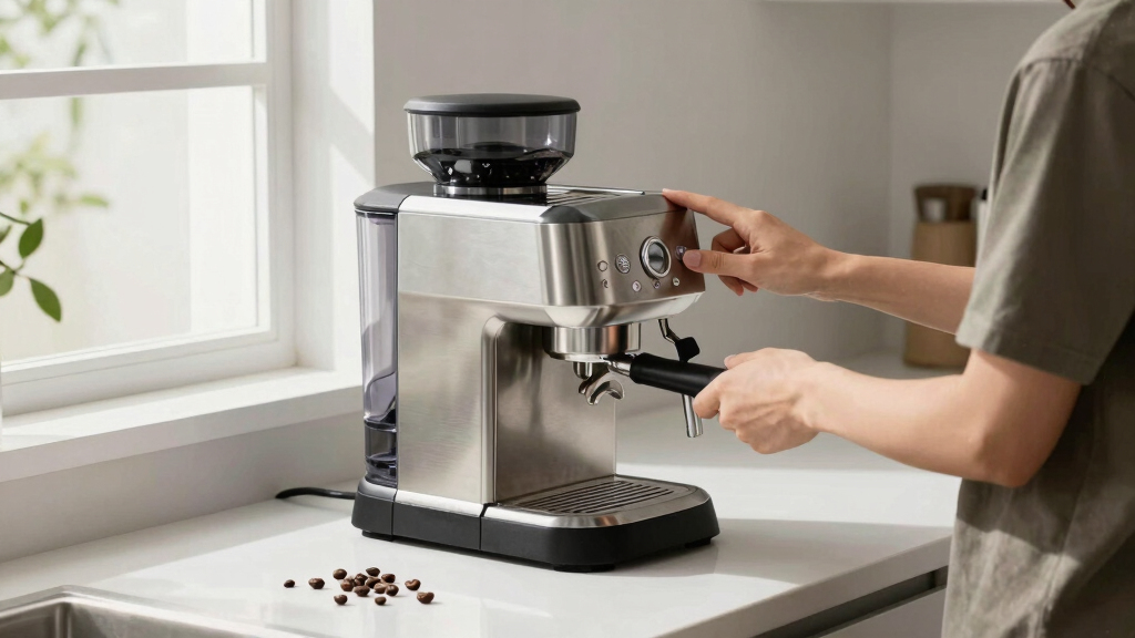 best espresso machine with grinder for office