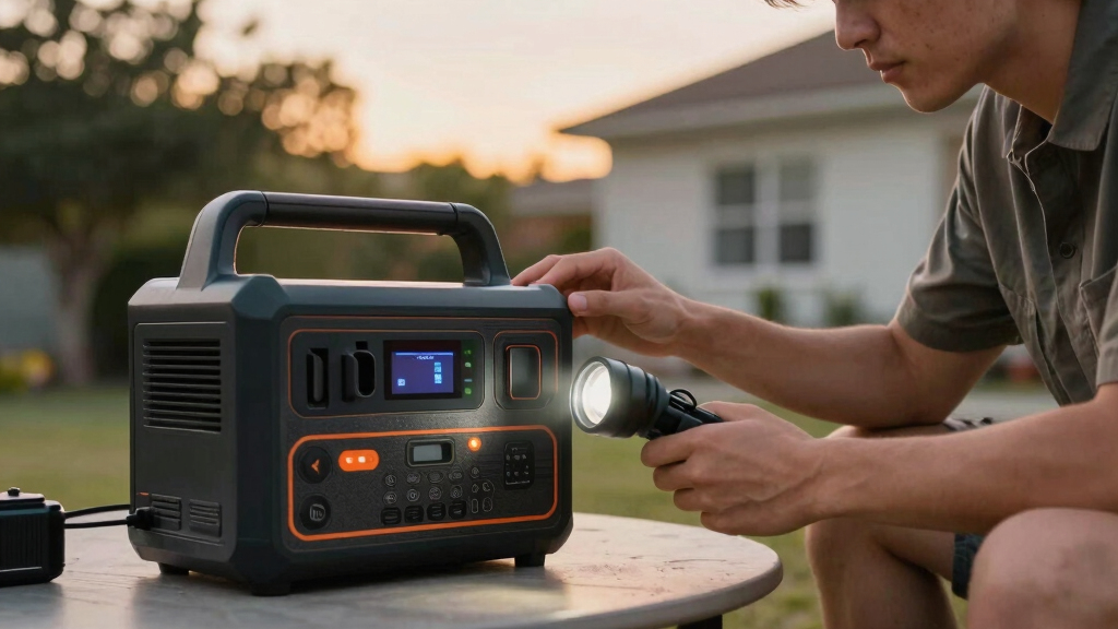 best portable power station for storm preparedness