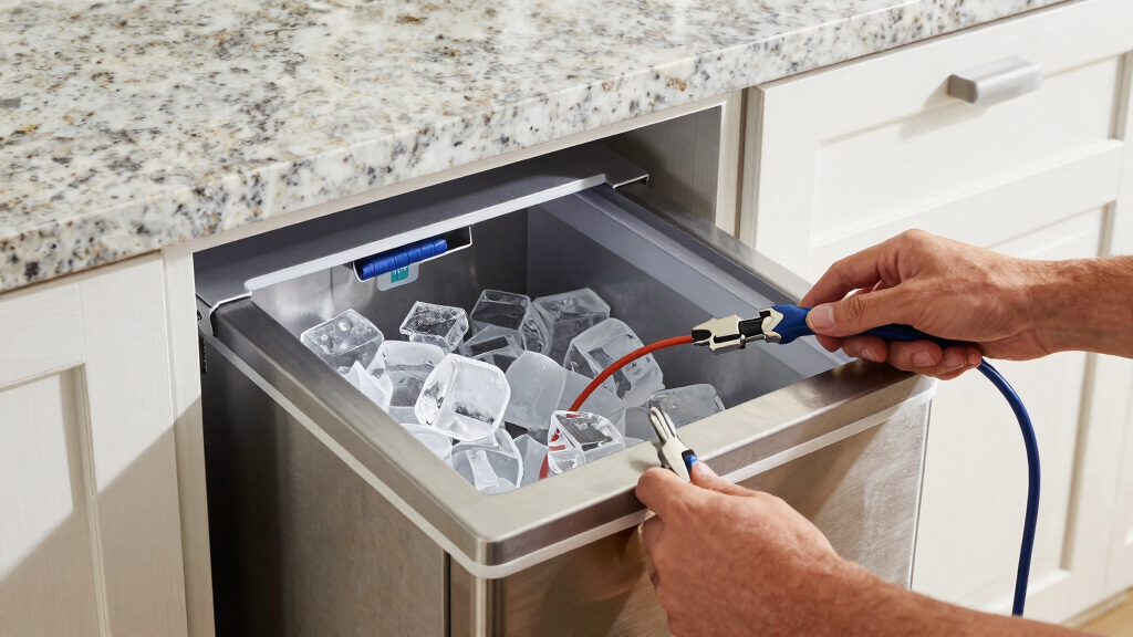 best undercounter ice maker built in