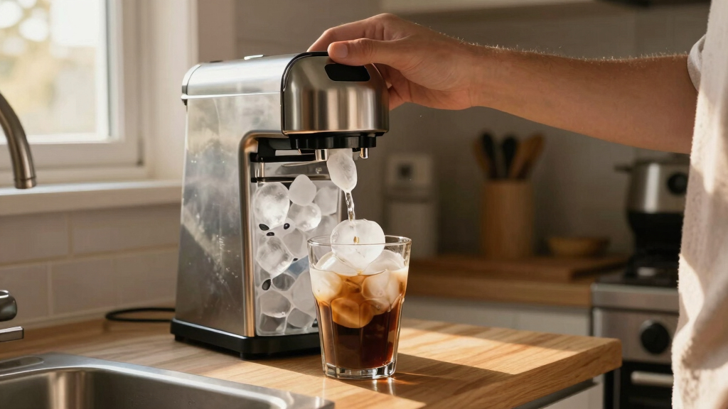 best nugget ice maker for coffee drinks