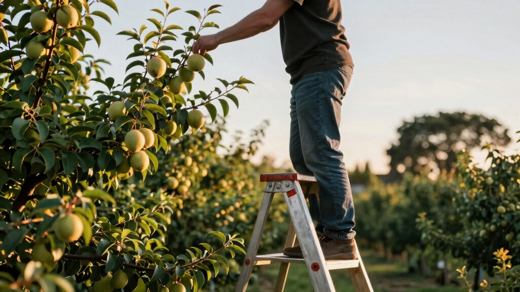 best orchard ladder tripod for harvesting