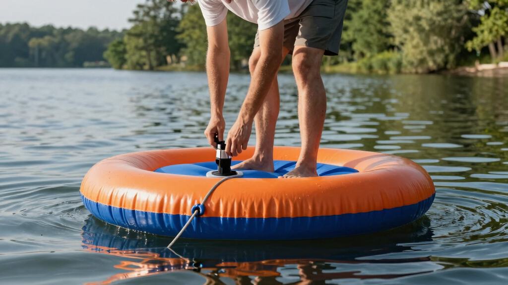 best inflatable floating platforms for boats