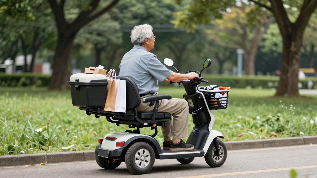 best mobility scooters with large rear storage boxes