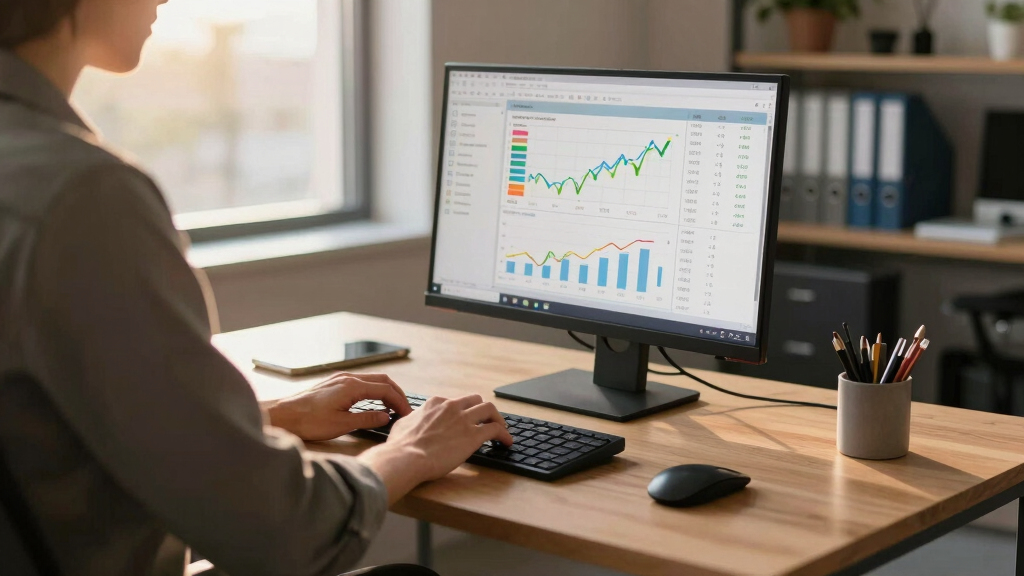 best corner standing desk for CPA office