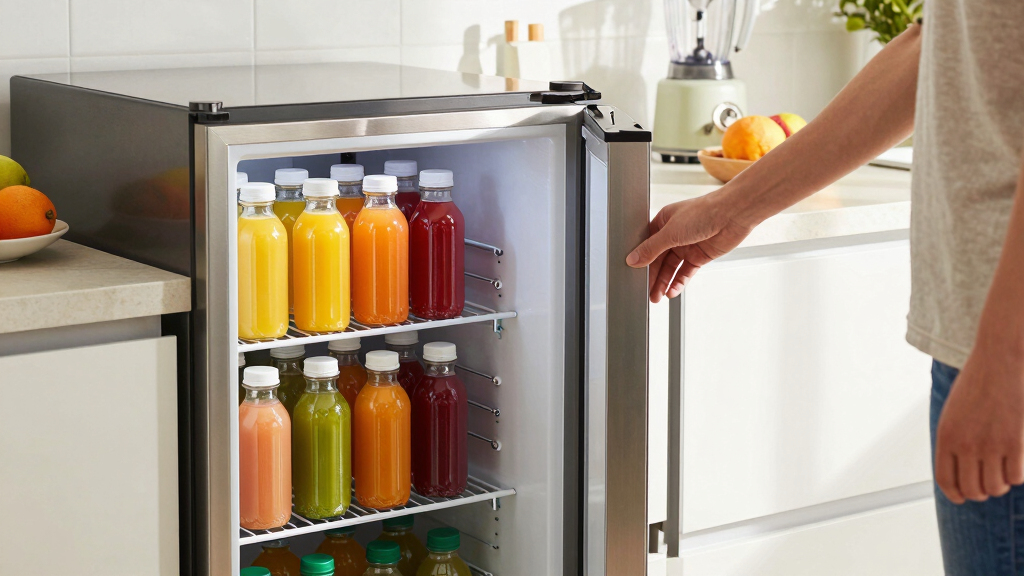best undercounter beverage fridge for juice storage