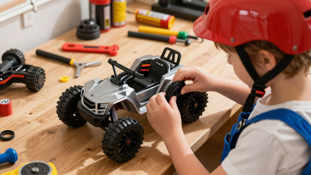 best 24v off road ride on truck for kids