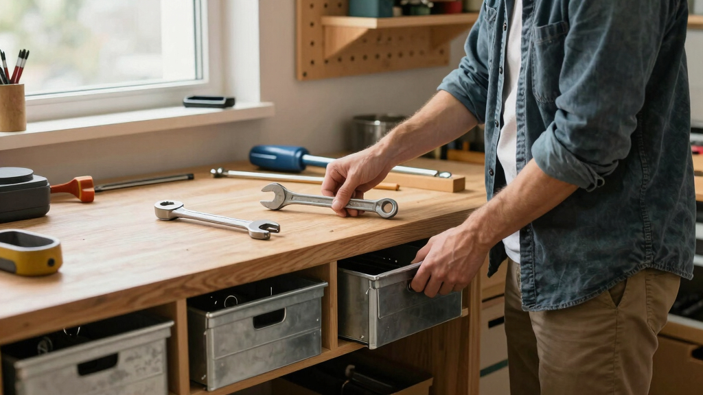 best workbench with storage drawers