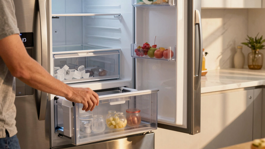 best refrigerator with dual icemaker and flex drawer