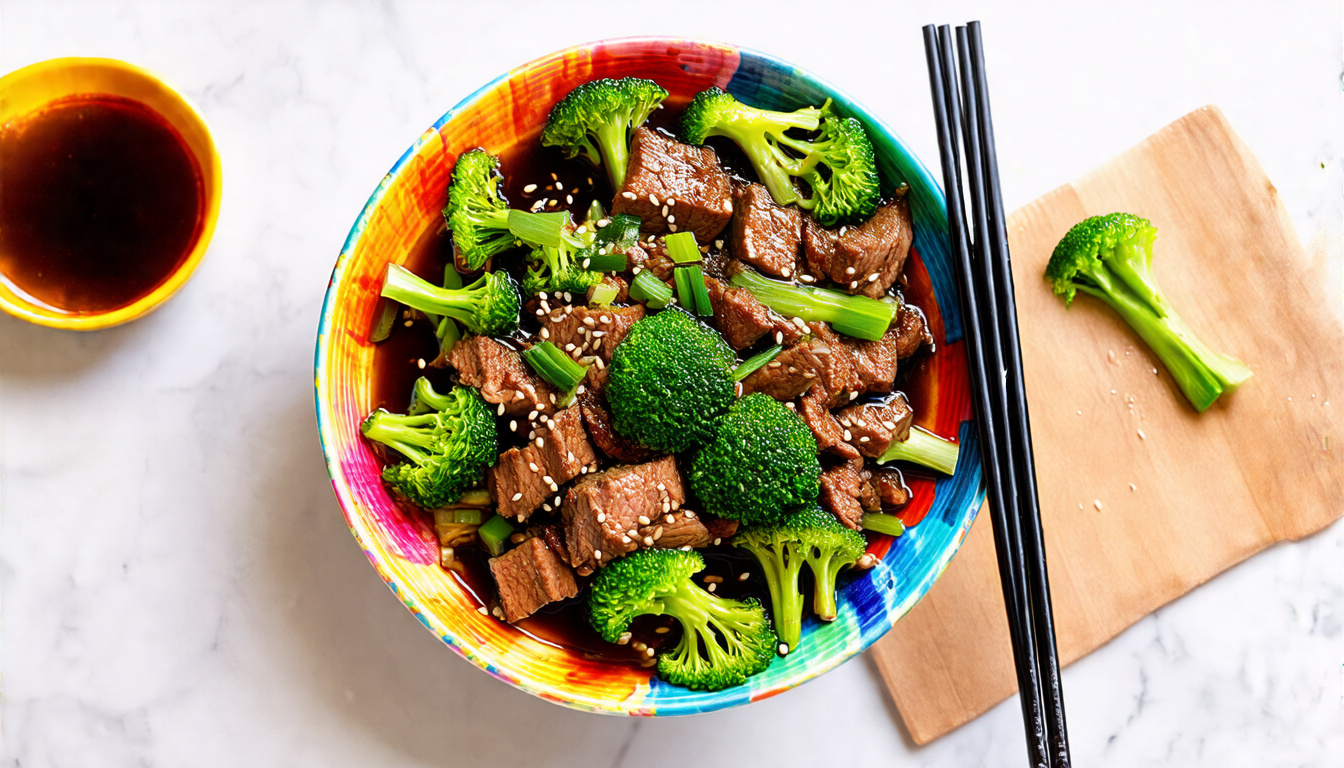 Savory Beef and Broccoli Stir-Fry: A Quick and Delicious Dinner Delight!