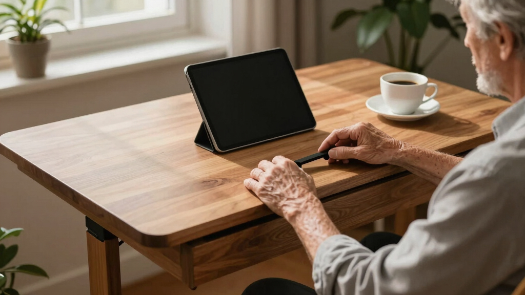 best adjustable desks for seniors
