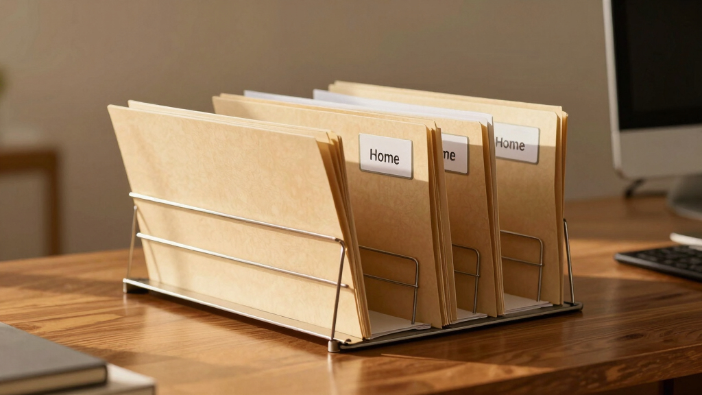 best filing system for home legal paperwork