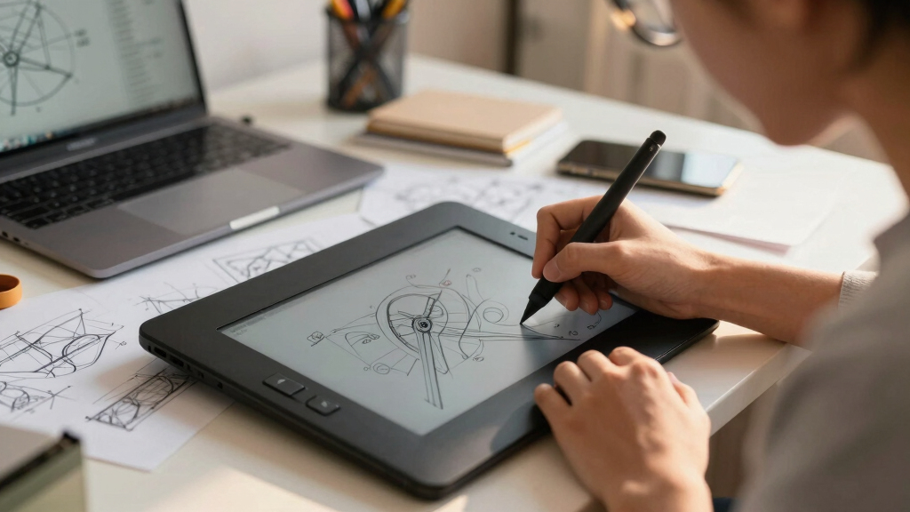 top pen display drawing tablet for engineering students